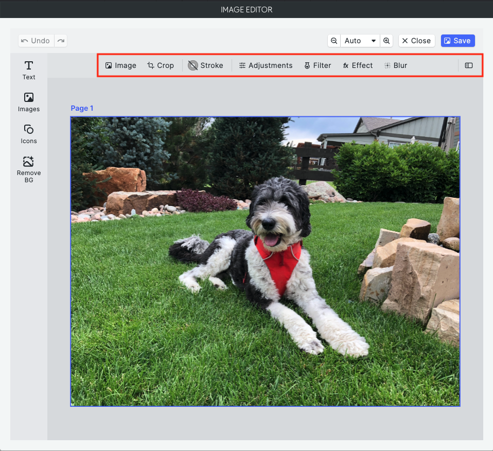 ime-editor / piattaforma / website builder-main.png